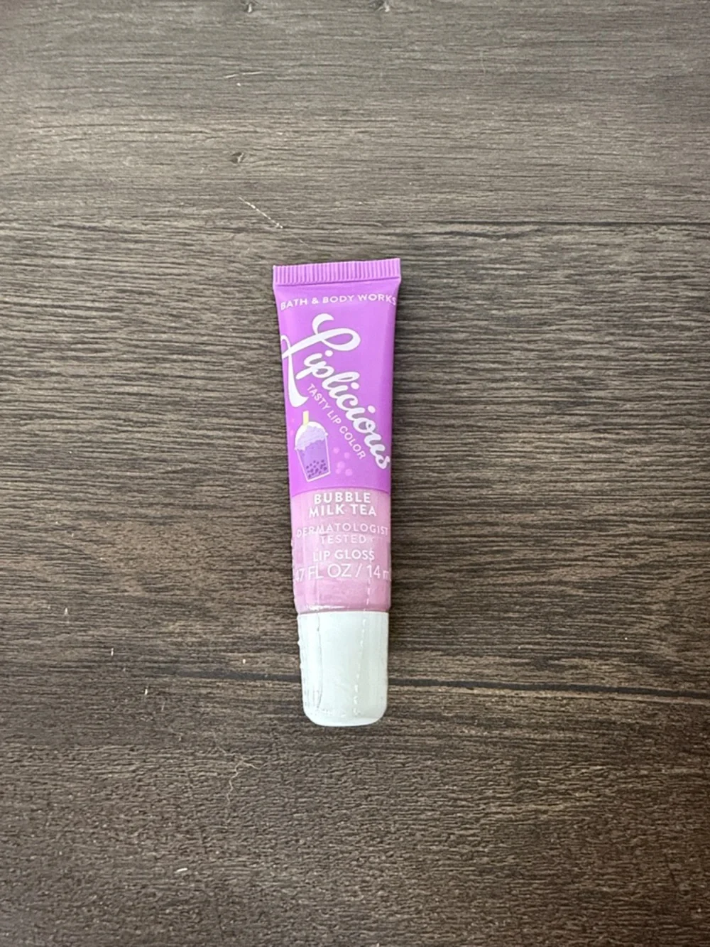 Bath & Body Works Liplicious Bubble Milk Tea Lip Gloss